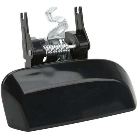 Poignée de porte extérieure arrière de voiture, ABS noir de remplacement pour Pathfinder R51 2005-2012, arrière gauche : 82607 ZP60E (1/3)