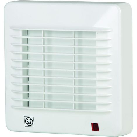 Aérateur standard petites dimensions 95 m3/h 12 V D.100 mm S&P (UNELVENT) 403971
