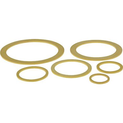 Joint jaune pour flexible ondule DN 15 (1/2)