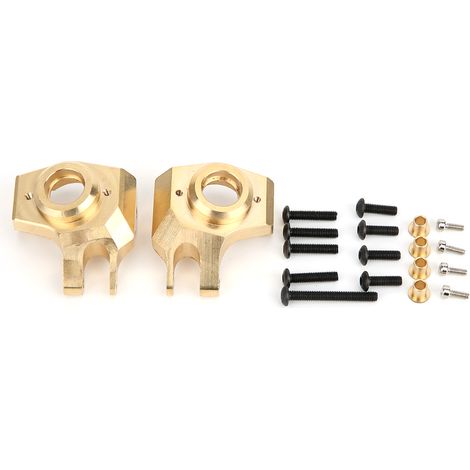 Paar verstärkte Lenkbolzen aus Messing für 1/10 SCX10 RC-Modell (1/5)