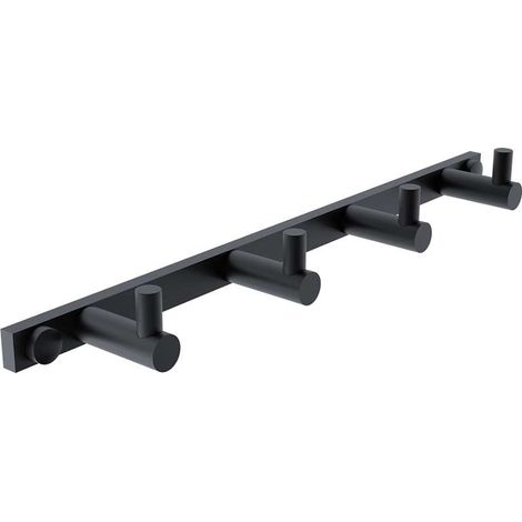 Nimco Bormo - Vierfachhaken, schwarz matt BRC 11104-90 (1/3)