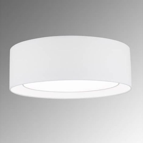 [NEUWERTIG] Orion Runde Textil Deckenlampe Deckenlampe Deko Deckenlicht  Antoni E27 Weiß B-Ware