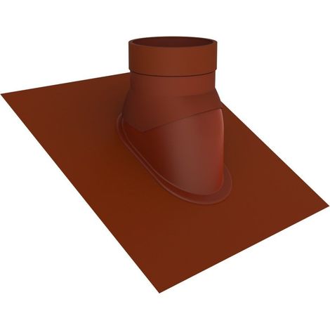 Remeha Rejilla de plomo, para pasamuros de techo, DN 80/125, rojo, M87939