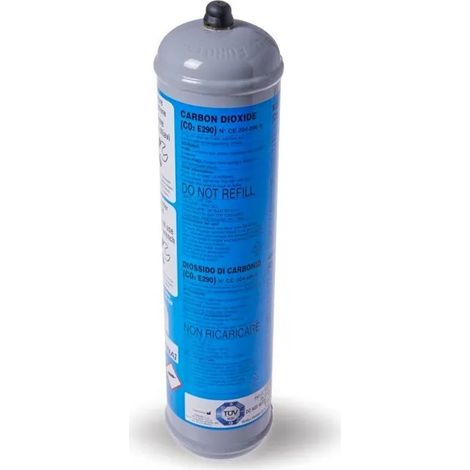 Bombole CO2 gr 600 modelli usa e getta e ricaricabili 32016006 acqubrevetti