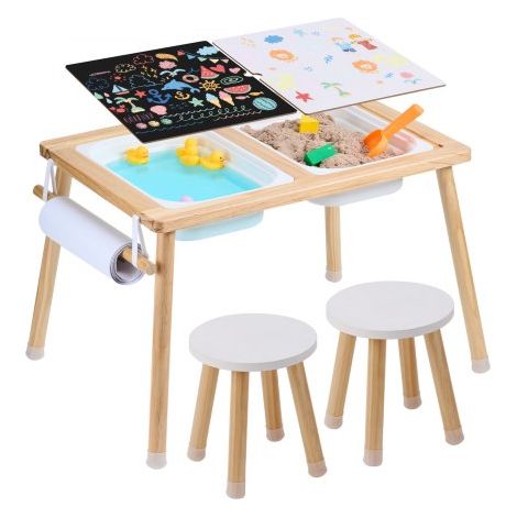 Table d'Activités pour Enfants Table d'Exploration Sensorielle (1/5)