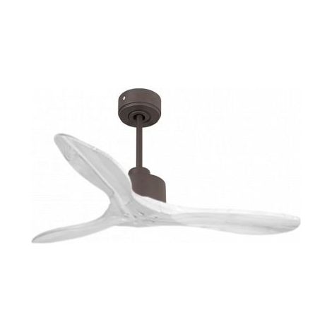 Ventilador de techo Reversible Termostato Dimable Wifi Motor DC Techos Inclinados Mando a Distancia Luz tres tonos Adaptador 2/3 Aspas Hypersilence Memoria (1/5)