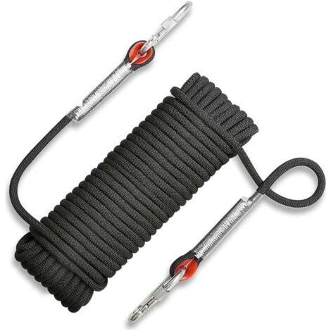 Ulisem 10m/20m/30m safety rope, tear-resistant, for mountaineering and hiking, diameter 10 mm. (1/4)