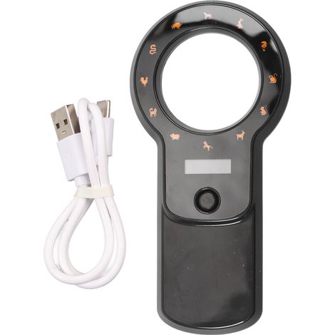 Lecteur de puce pour animaux Bluetooth portable performant et fiable, scanner polyvalent pour chiens et chats (1/5)
