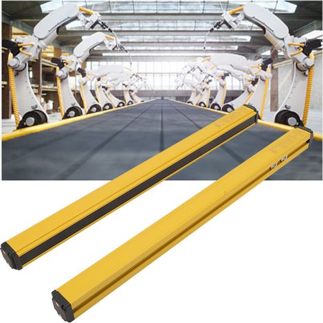 Dispositif de sécurité à barrière lumineuse avec détecteur de mouvement et grille de détection (10 faisceaux BEM1040-A-360NB) (1/5)