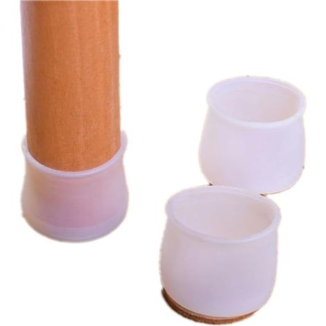 Protections de pieds de chaise en feutre (lot de 8), patins de chaise (1/4)