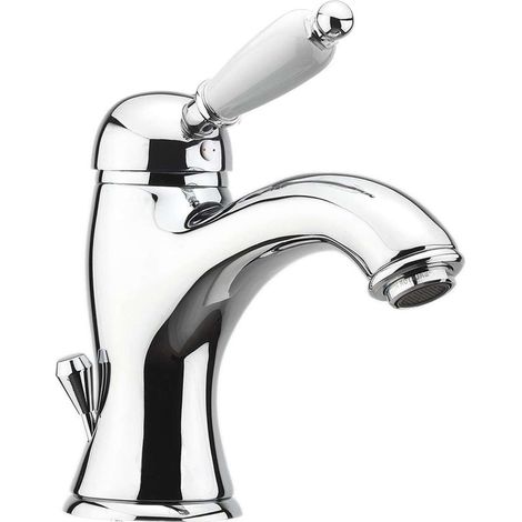 Sapho Kirké - Miscelatore da lavabo White, cromo KI02BC