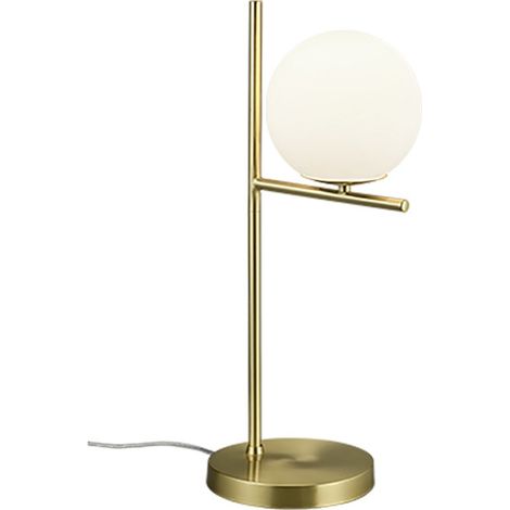 Sobremesa Esfera Cristal Blanco Latón 1xE14 Pure Trio Lighting (1/2)