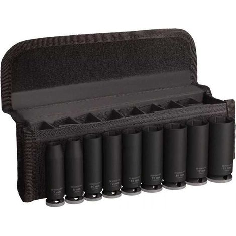 Bosch Impact PRO Juego de 9 Dados en Acero CRMO