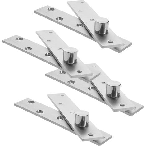 CHARNIÈRES À PIVOT GARVALON en acier inoxydable lot de 4 (1/5)
