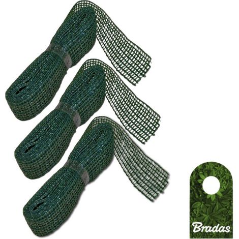 Juego de 3 cintas de jardinería de 3 cm x 3 m Bradas TYT3X03 2037 (1/2)