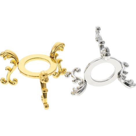 Support pour boule de cristal, trépied en métal, lot 2, la décoration (1/5)