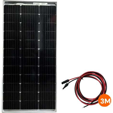 Solarpanel, langlebiges Material, einfache Installation, bifacial 120W 1PC und 3M (1/2)