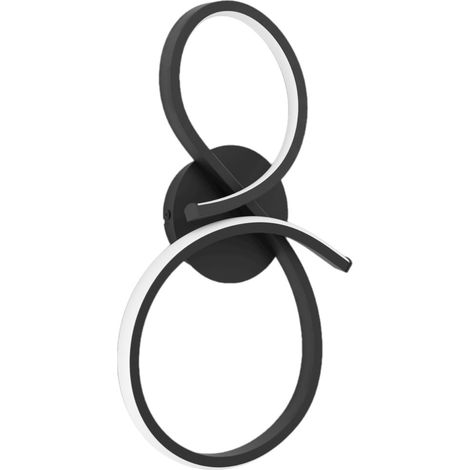 Eglo LED Wandleuchte Serpins schwarz 40 x 20,5 cm (1/2)