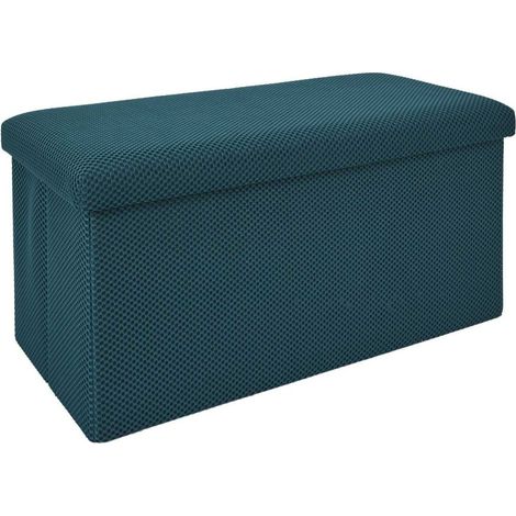 Banquette Coffre Pliable "Atome" 76cm Bleu