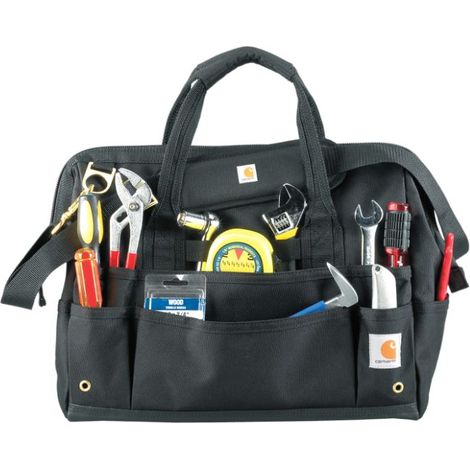SAC À OUTILS DE 16 POUCES À 30 POCHES - Noir 001 - CARHARTT - B0000518 (1/3)