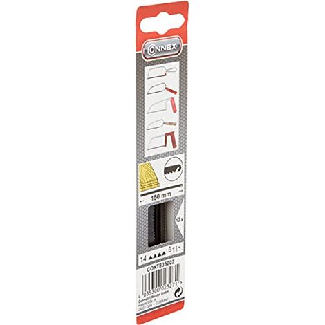 Lame di Ricambio Legno per Sega Seghetto Archetto Mini Puk 150 mm 12 Pz Masidef (1/3)