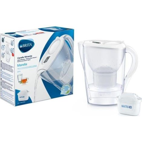 BRITA Jarra Marella Blanca 1F Maxtra+