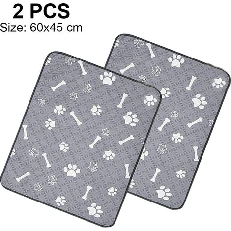 Tapis Sanitaires Pour Animaux - Imperméables Réutilisables - Coins Arrondis - Pour Dressage Chiot Ou Élevage - Lot De 2 (1/5)