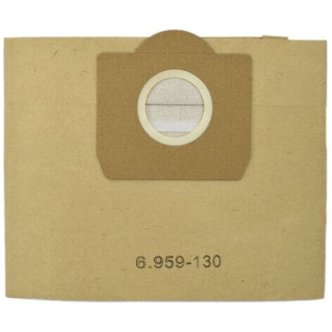 Sac aspirateur Karcher 6.959-130.0 filtre à sac papier pour WD 3 MV 12pcs (1/4)