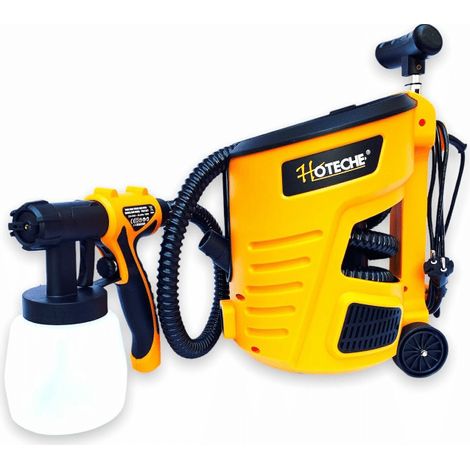 VERNICIATORE PISTOLA A SPRUZZO 700W AEROGRAFO CON CARRELLO TROLLEY 800 ML 161HOT