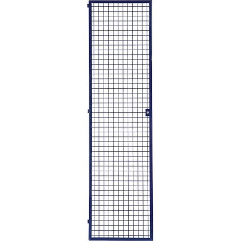 Gittertür LOGS 240 H1970xB540mm blau RAL 5022 abschl.LOGS - LOGS 240 RAL 5022 (1/2)