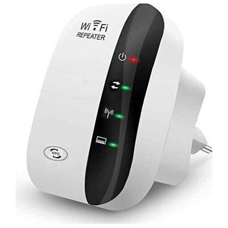 300M Wireless Access Point (AP) Signal Booster for Europlug-WiFi Repeater Supports WiFi-N, 2.4 GHz Standard (1/5)