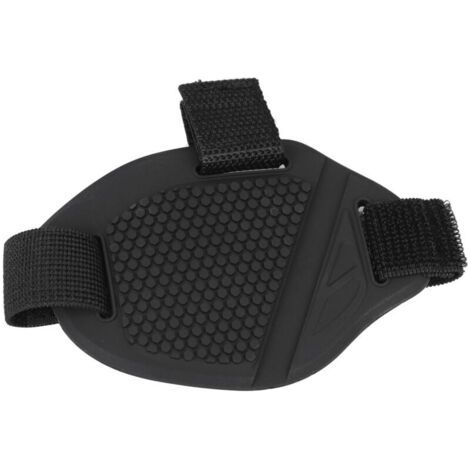 Protege Chaussure Moto - Protection Chaussure Moto, Accessoire Protection Sélecteur pour Bottes de Moto, Antidérapant et Ajustable, Compatible Chaussures en Cuir et de Sport, Tapis de Vitesse de (1/4)