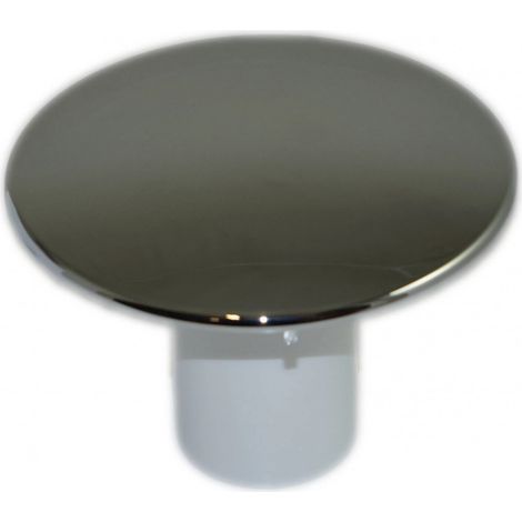 Valentin – Capot ABS chromé 120mm – Tube garde d'eau pour bonde diamètre 90mm – Cache tuyau et coffrage pour salles de bain et douche