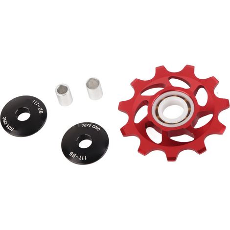 Poulie de dérailleur arrière 11 vitesses pour VTT, pièces de rechange vélo (Rouge) (1/5)