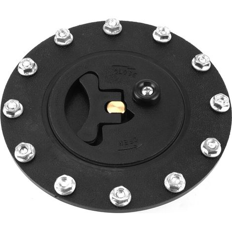 Tappo di riempimento serbatoio carburante universale ignifugo con coperchio a vite (1/4)