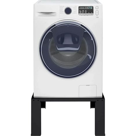 Socle pour Machine à Laver Noir 64 x 55 x 32,5 cm Acier (1/5)