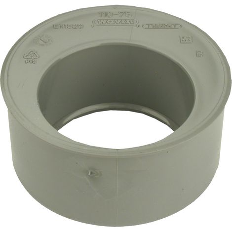 Wavin D110 100 Reduzierungsguss grau PVC Sanitär