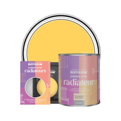 Peinture pour Radiateur, Finition Satinée - Gelée de Citron (1/3)