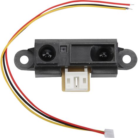 Capteur de distance infrarouge GP2Y0A21YK0F, télémètre GP2D12, mesure 10-80cm, module de détection optique, compatible Arduino et robots. (1/5)