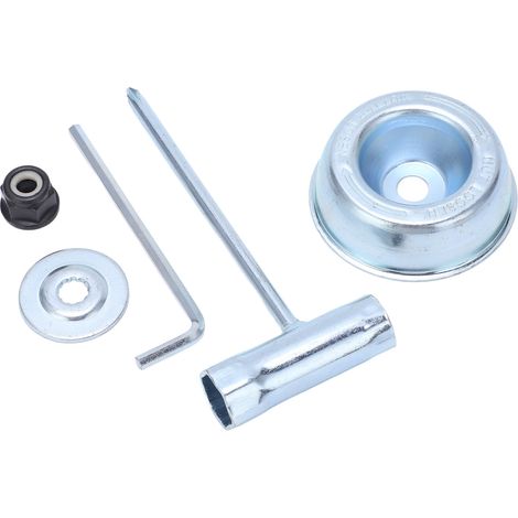 Kit de adaptadores de cuchillas de 5 piezas 4126-642-7600, kit de arandelas de mantenimiento para desbrozadoras STIHL (1/5)