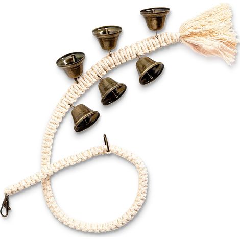 Filiyano-Sonnettes pour chiens, sonnettes suspendues en macramé pour chiots, maisons (1/5)