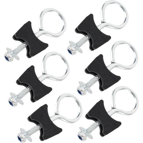 Ensemble de 6 accessoires pour trampoline, vis de fixation du trampoline, etc. (1/4)