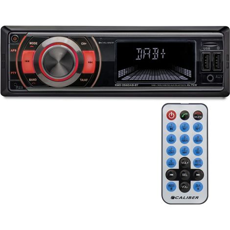 Autoradio RMD056DAB-BT avec DAB+ Bluetooth FM USB MP3 4x 75Watt - 1 DIN - Affichage Couleur (1/4)