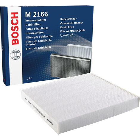 Bosch M2166 - Filtre d'habitacle standard - filtre à poussière et à pollen