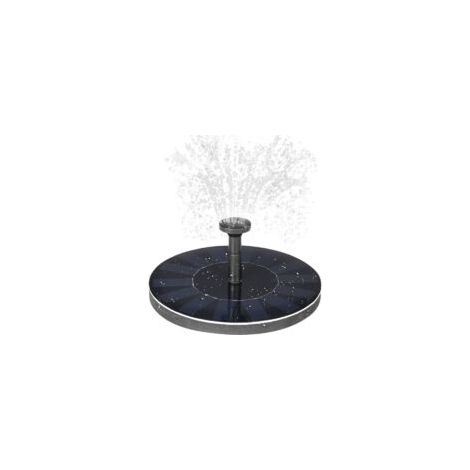 Anself Solarpumpe, Solarwasserpumpe, Solarbrunnen für Teich oder Garten, Pumpe mit monokristallinem Solarpanel und bürstenloser Pumpe [Energieklasse A] - Crezuo