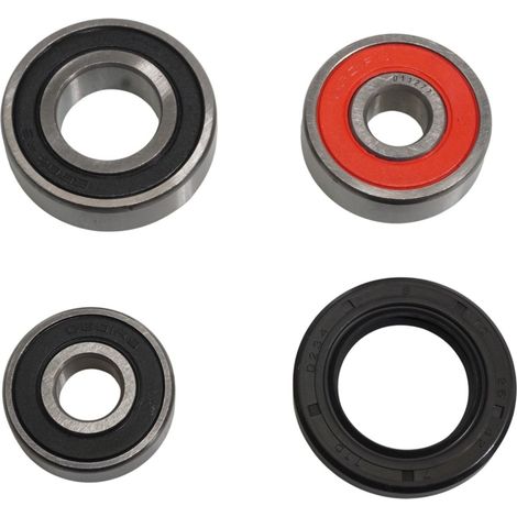 Rodamientos de rueda trasera Bearing Worx 2024/06 con sellos para Kawasaki KLX 110 '02-'23, KLX 110 L '10-'22, Suzuki DRZ 110 '03-'06 (25-1400)