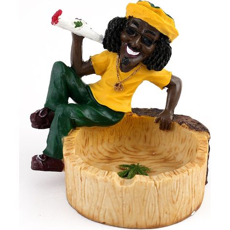 Posacenere in ceramica Rastaman da 10 cm (1/5)