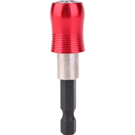 Rallonge adaptateur porte-embout aimanté 60 mm queue hexagonale 1/4 pouce pour perceuse visseuse (1/5)