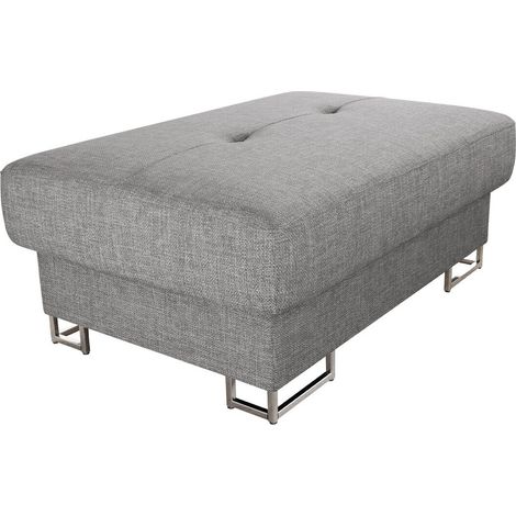 Banco tapizado Comfivo Ruta, Lux 05, 42x67x104cm, Diámetro: 0, Tapiz, Patas: Metal, 0