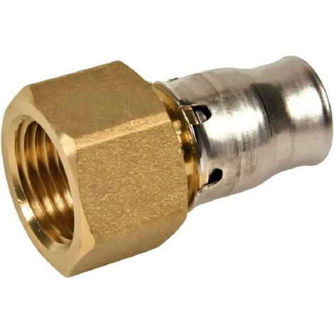 Racor tectite sin herramientas, multicapa clip-on 20 mm, hembra fija 20x27
